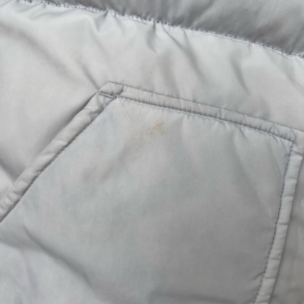 Vintage Penfield Down 80s Puffer Vest USA Made Outdoors Gorpcore Ski L Blue Gray - Picture 11 of 12